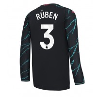Manchester City Ruben Dias #3 Rezervni Dres 2023-24 Dugi Rukav
